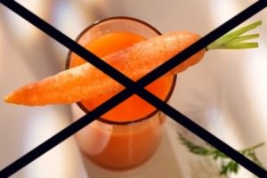 Кому противопоказаный морковный сок