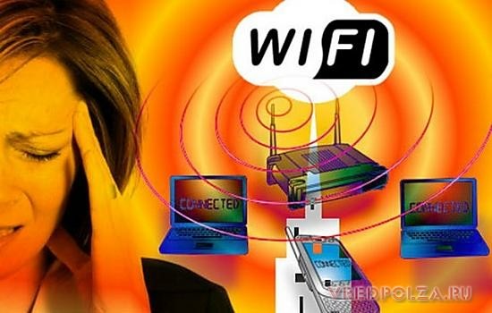 Воздействие Wi-Fi роутера пагубно влияет на организм, приводит к нарушениям процесса деления и регенерации клеток