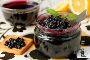 Варенье из ягод черной бузины - рецепт приготовления и полезные свойства
