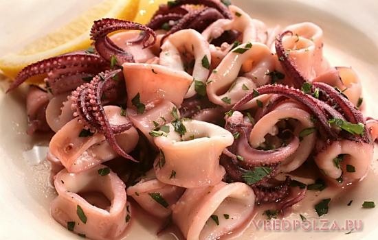 В зависимости от того, как приготовлены моллюски, их калорийность колеблется от 110 до 290 ккал