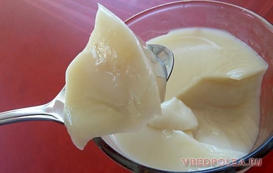Молочное желе и суфле рекомендуется принимать при болезнях суставов