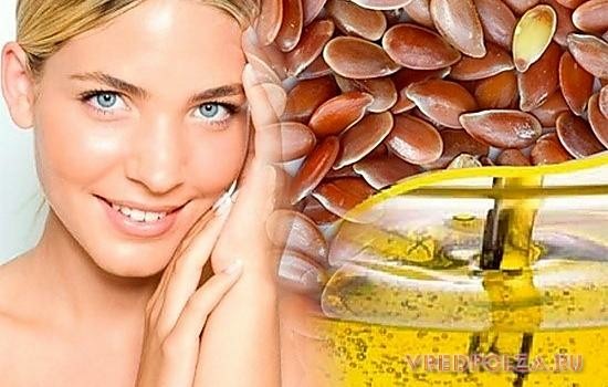 Льняное масло благотворно влияет на женский организм, нормализуя её гормональный фон