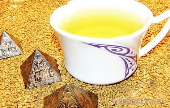 Золотой чай из пажитника – прекрасное средство для омоложения организма