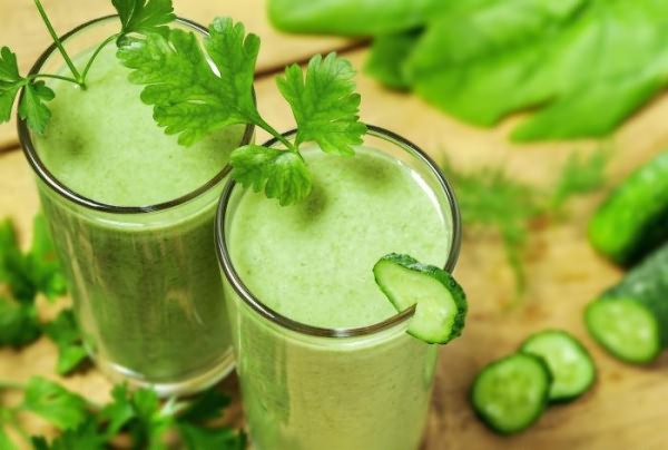 зеленый коктейль рецепт