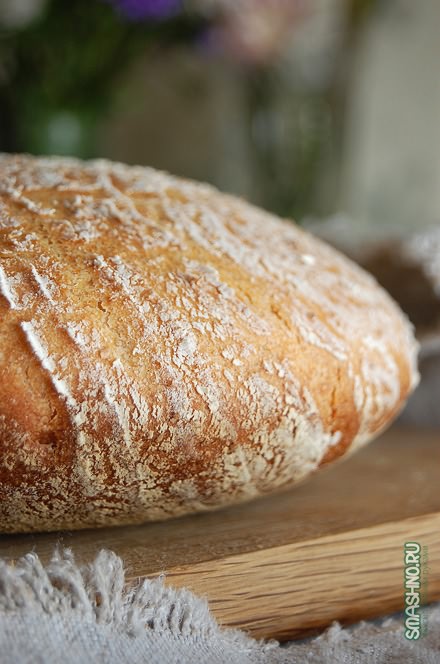Бездрожжевой хлеб, фото
