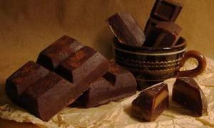 Калорийность и пищевая ценность черного горького шоколада