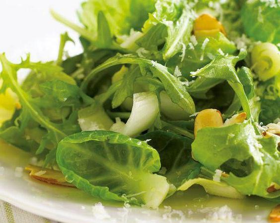  листья салата польза и вред состав