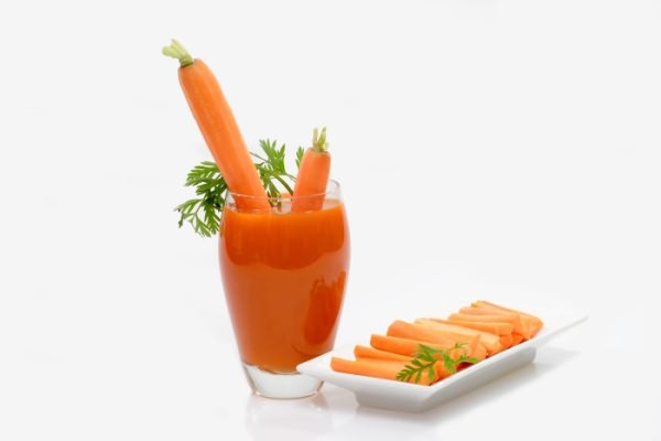 Лечение морковным соком