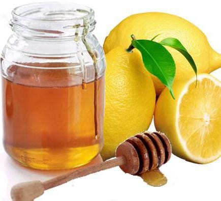 вода натощак с лимоном и мёдом 
